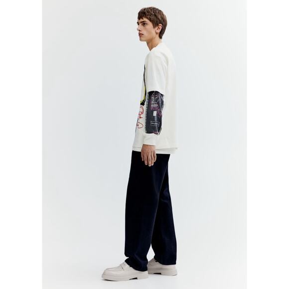 H&M x Basquiat x Ev&Tela Loose Fit Cotton Resort Shirt - Picture 3 of 6